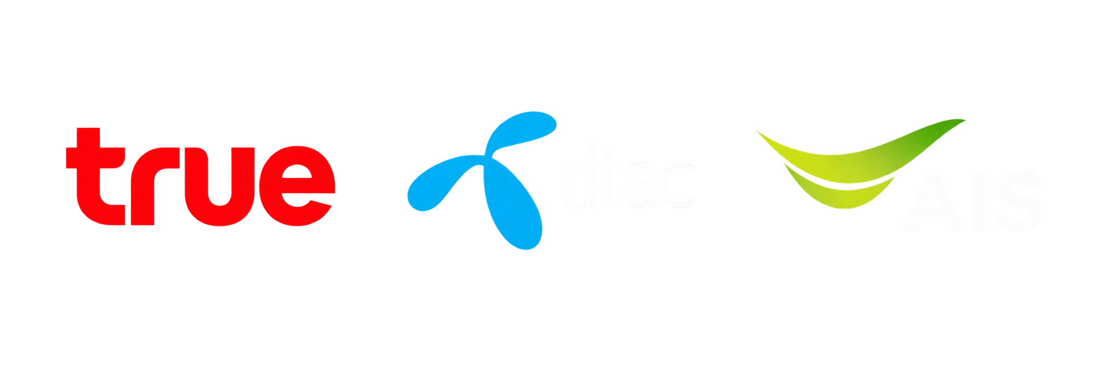 true, dtac และ AIS